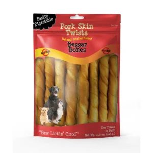 Savory Prime Beggar Bone Pork Skin Twists 11 pk