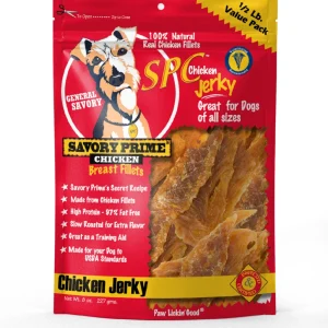 Savory Prime Chicken Jerky Dog Treat 8oz