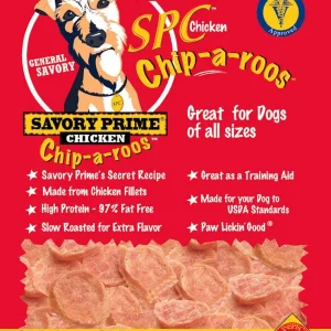 Savory Prime Chip-a-Roos Dog Treat Chicken 8 oz