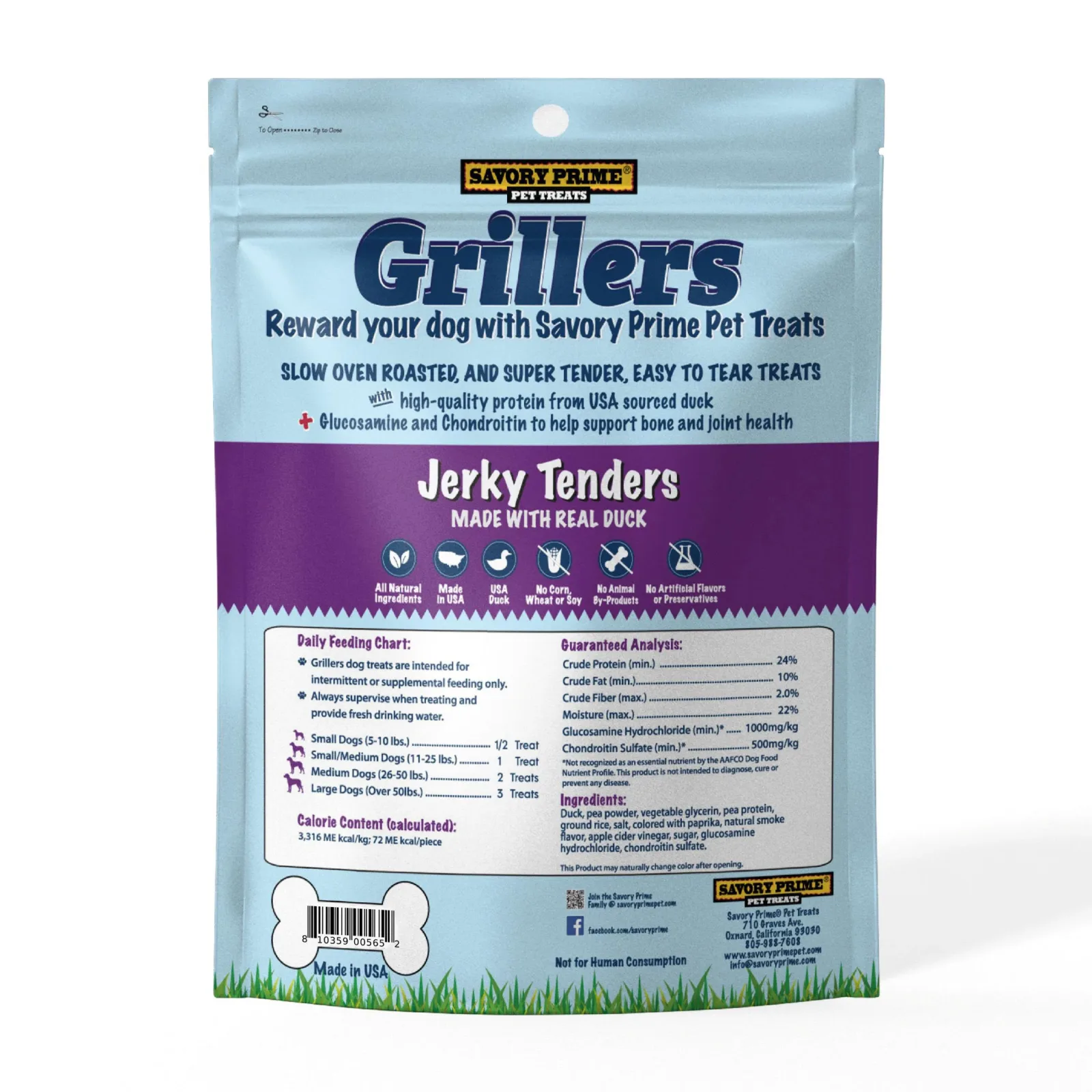 Savory Prime Grillers Duck Jerky Tender - Image 2