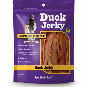 Savory Prime Natural Duck Jerky Treat 8oz