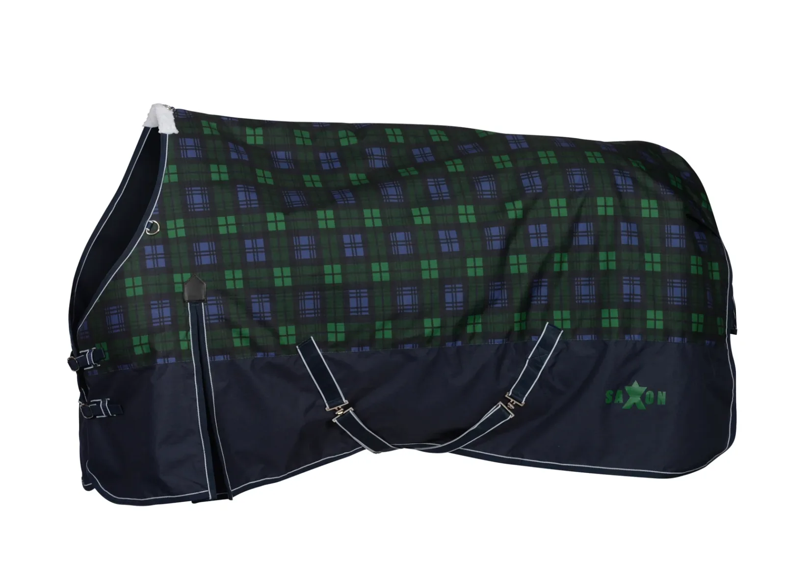 Saxon 1200D Medium-Weight Blanket with Gussets & Standard Neck II