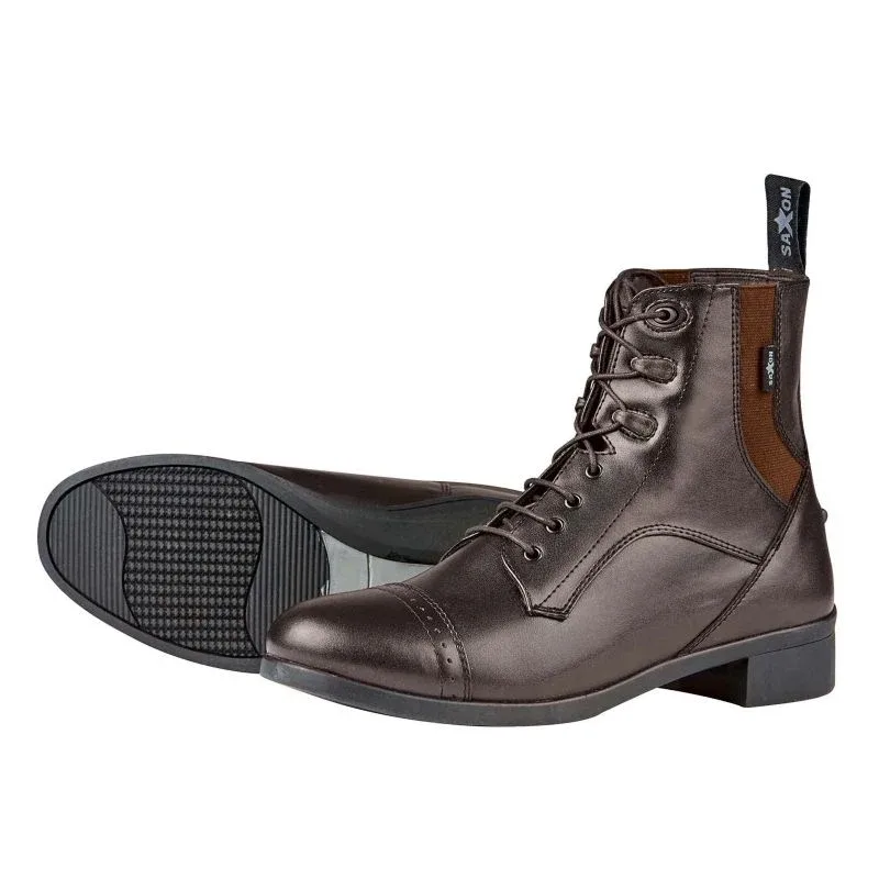 Saxon Ladies Syntovia Lace Paddock Boots - Image 2