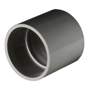Schedule 80 Female Adapter 3/4" Socket x FPT Gray