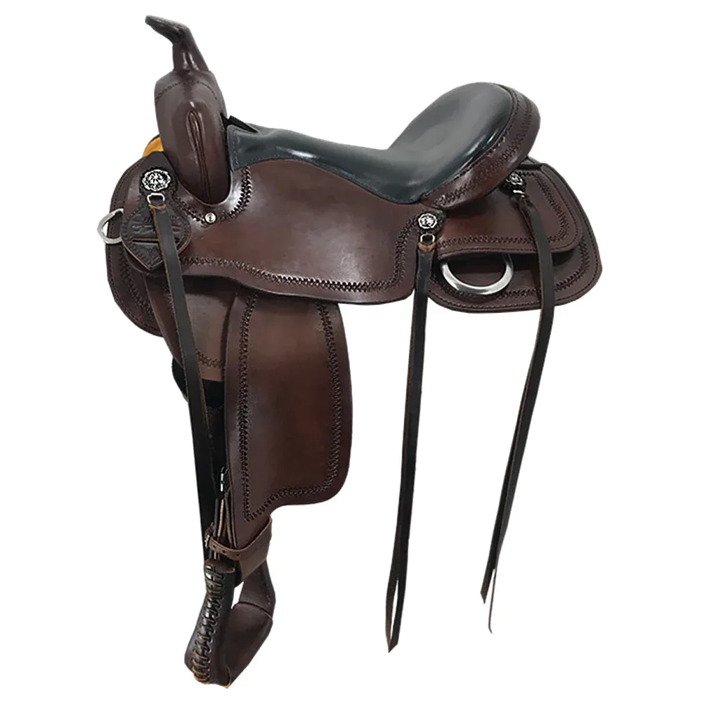 Scott Thomas Custom Saddles Hudson Smooth Leather Trail Saddle