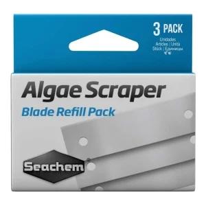 Seachem Laboratories Algae Scraper Replacement Blades, White, 3 ct