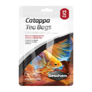Seachem Laboratories Catappa Water Conditioner Tea Bags 12 ct