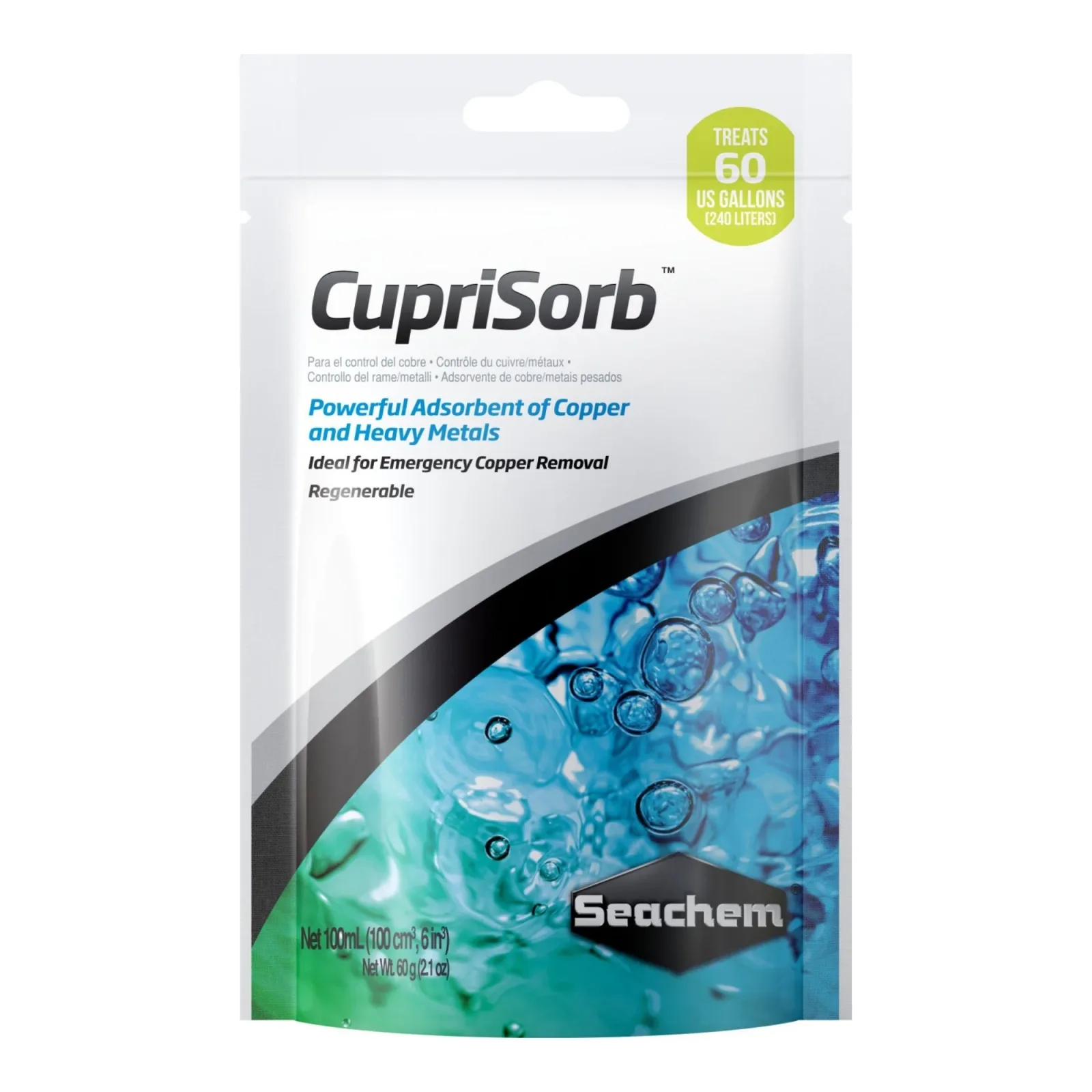 Seachem Laboratories CupriSorb Copper Remover 100 mL