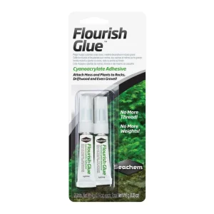 Seachem Laboratories Flourish Glue Cyanoacrylate Adhesive Clear, 4 g, 2 ct