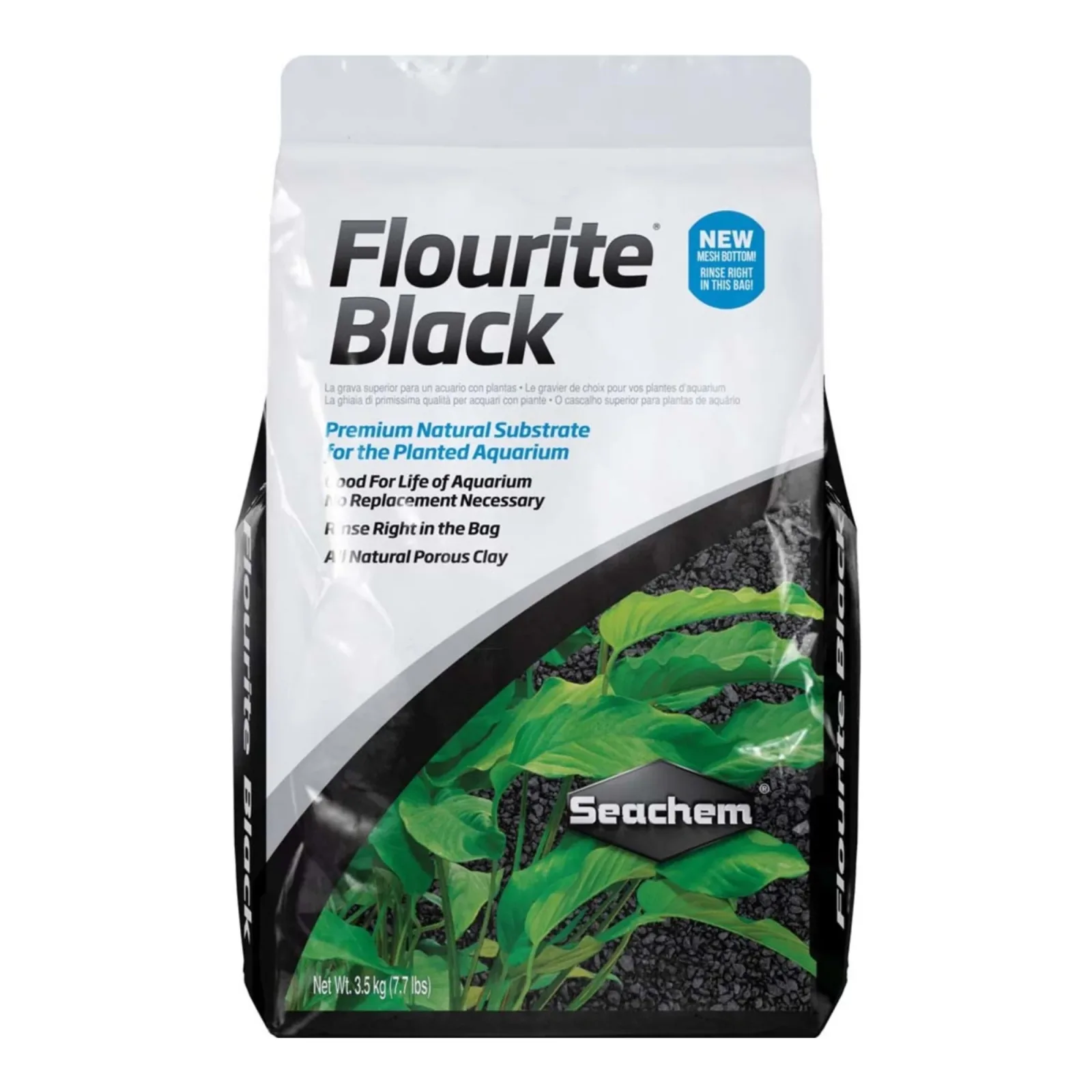Seachem Laboratories Flourite Planted Aquarium Gravel, Black, 7.7 lb