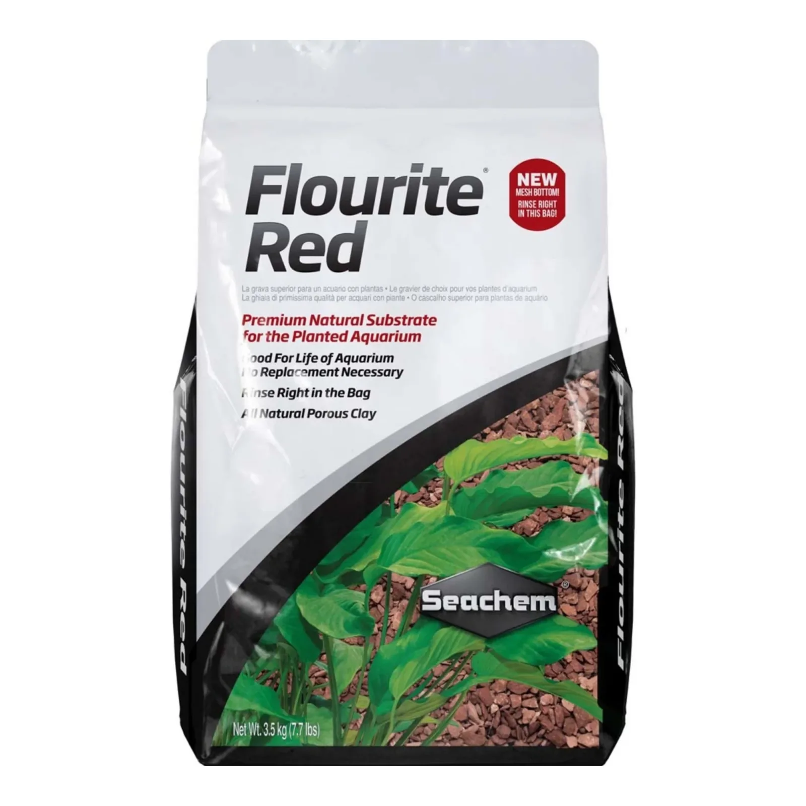 Seachem Laboratories Flourite Planted Aquarium Gravel, Red, 7.7 lb