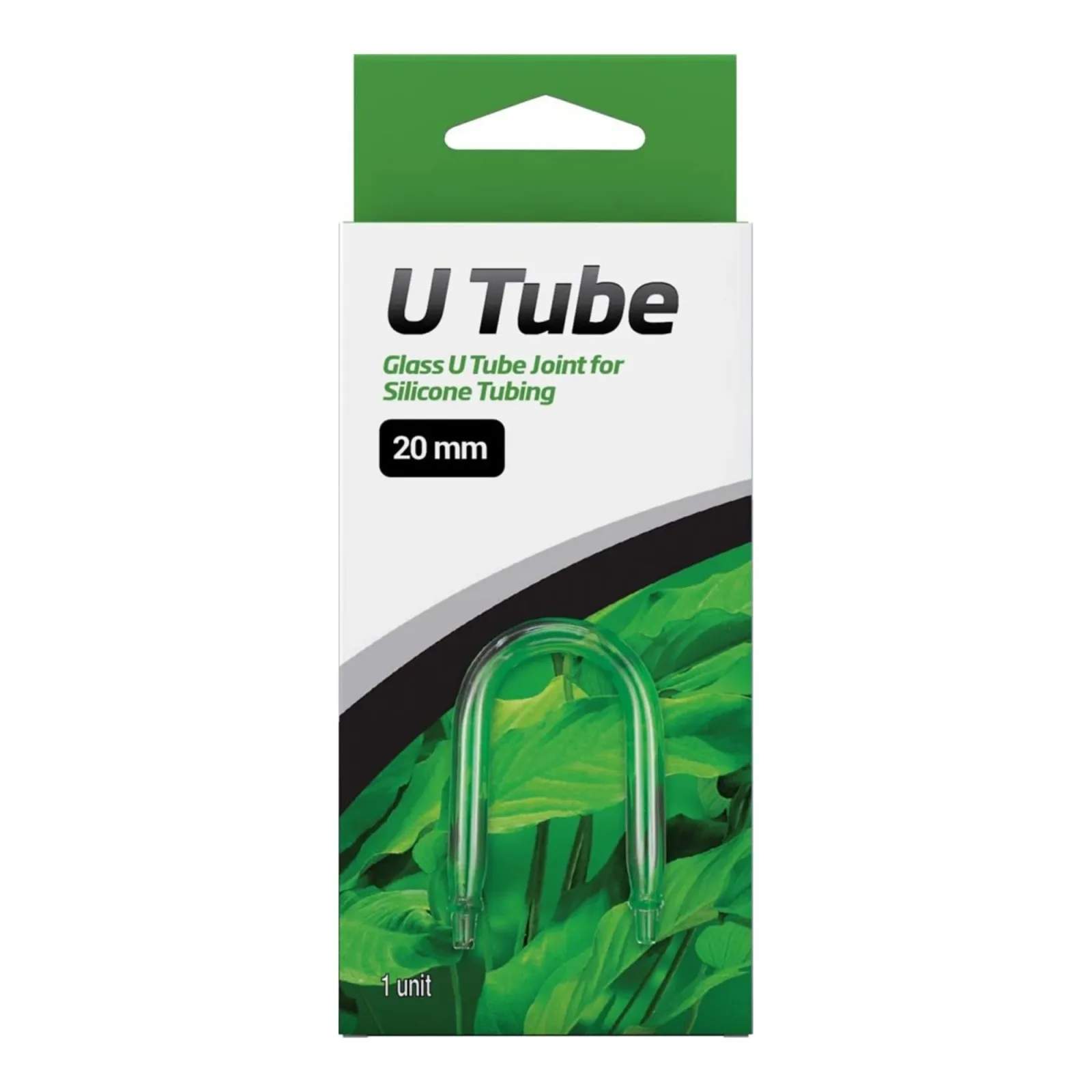 Seachem Laboratories Glass U Aquarium Airline Tube, Clear, 20 mm