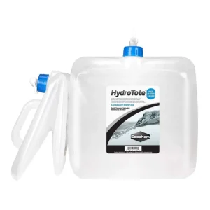 Seachem Laboratories HydroTote Collapsible Water Jug, White, 5.3 gal/20 L