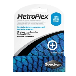 Seachem Laboratories MetroPlex Parasitic and Bacterial Treatment, 0.2 oz
