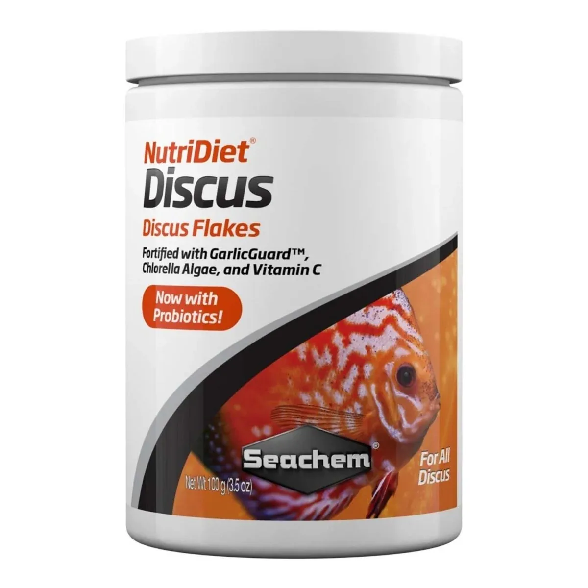 Seachem Laboratories NutriDiet Discus Flakes Fish Food, 3.5 oz