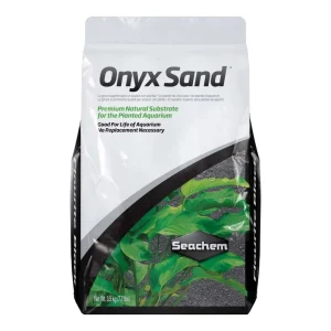 Seachem Laboratories Onyx Sand Planted Aquarium Substrate 7.7 lb