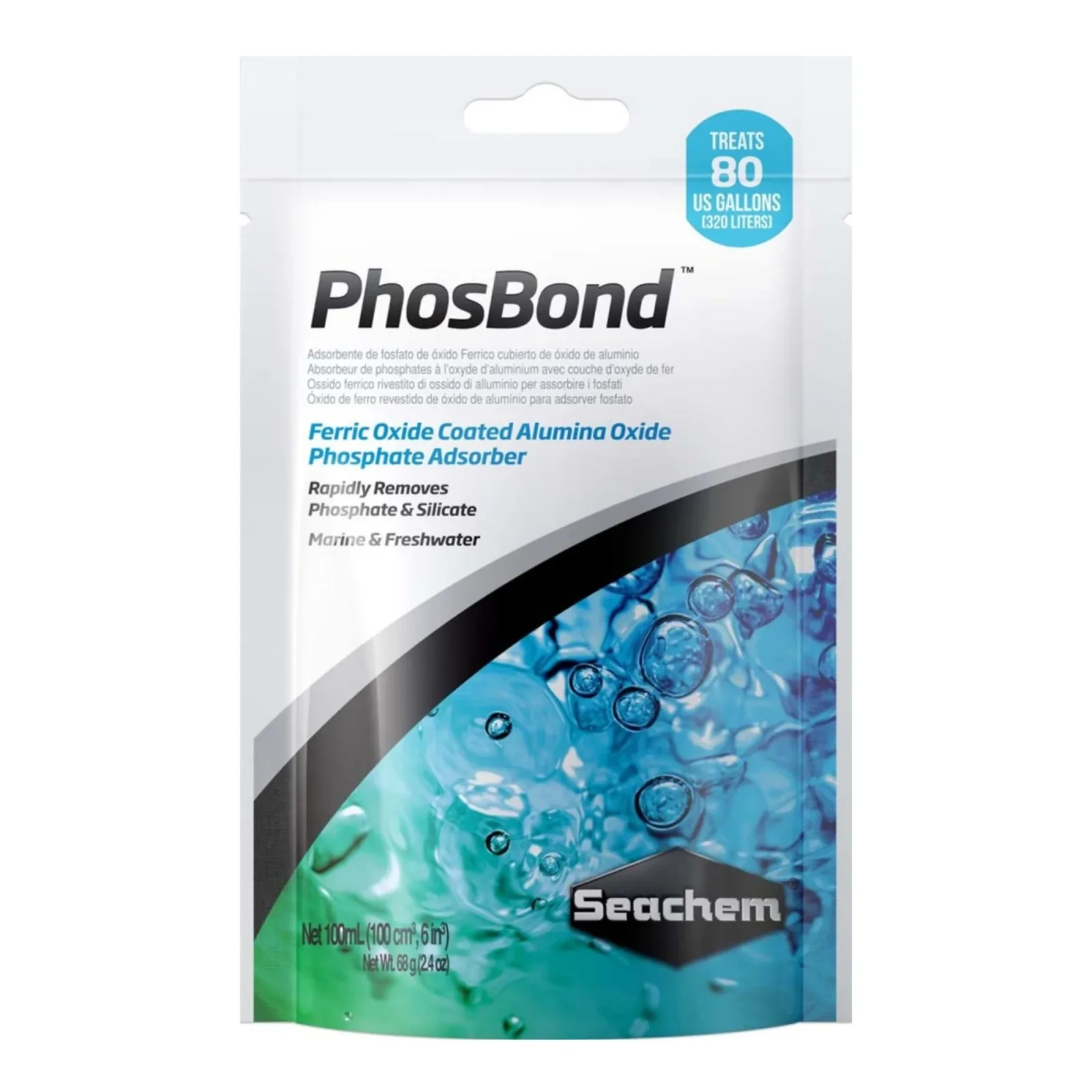 Seachem Laboratories PhosBond Phosphate and Silicate Remover 100 mL
