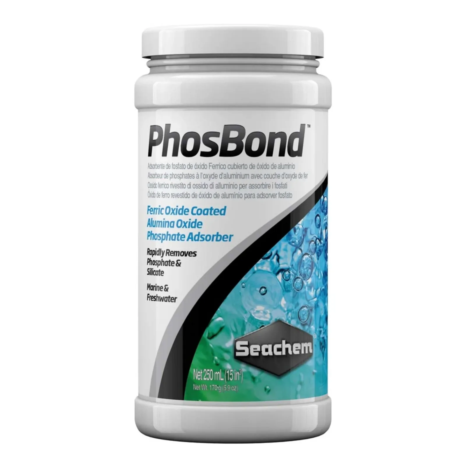 Seachem Laboratories PhosBond Phosphate and Silicate Remover 250 mL