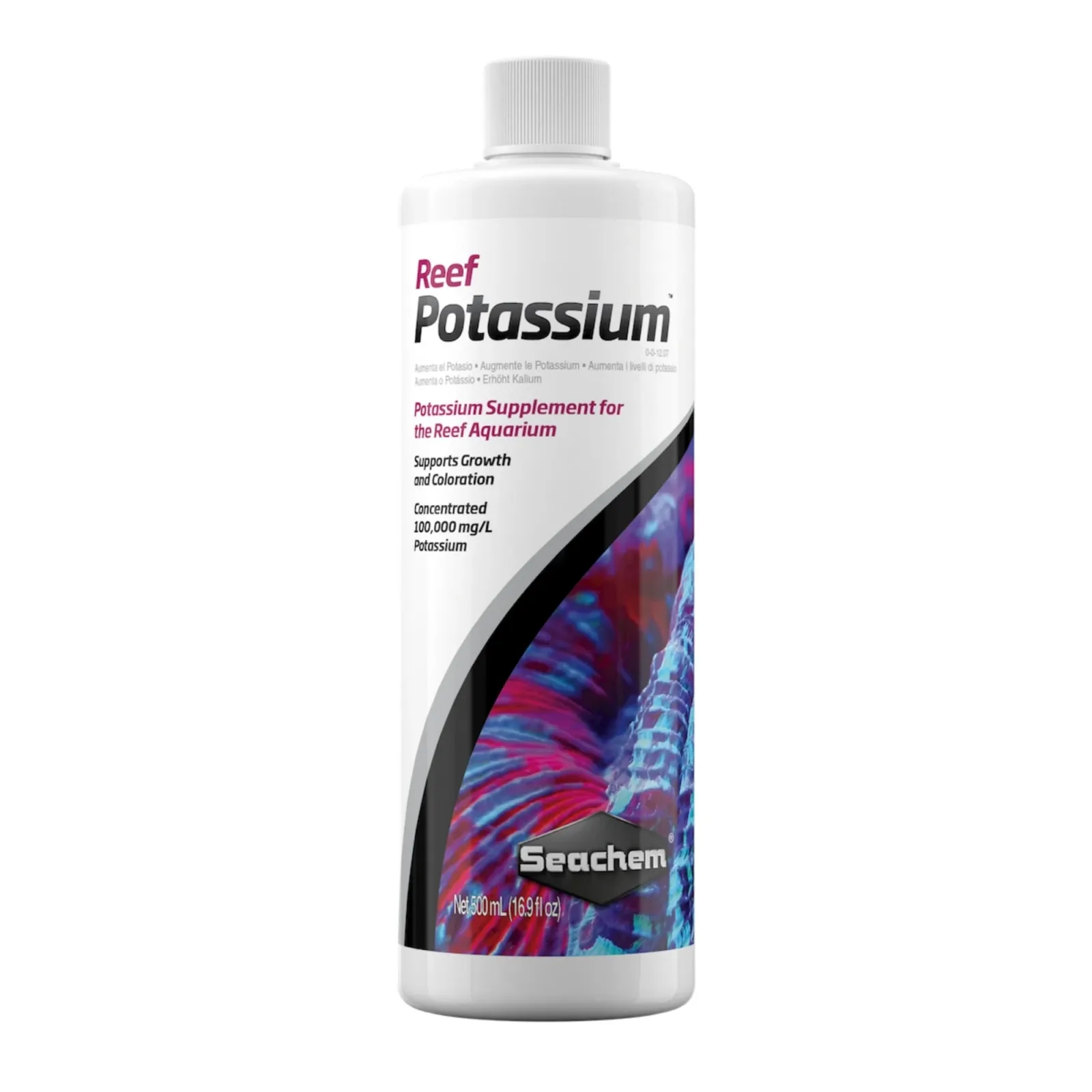 Seachem Laboratories Reef Potassium Supplement 500 mL, 17 oz