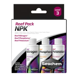 Seachem Laboratories Reef Supplement Pack NPK Level3, 3 ct