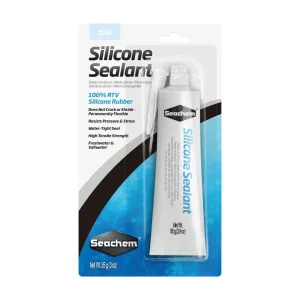 Seachem Laboratories Silicone Sealant and Adhesive, Clear, 3 oz