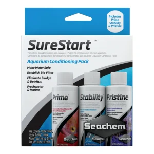 Seachem Laboratories SureStart Aquarium Conditioning Pack 3 ct