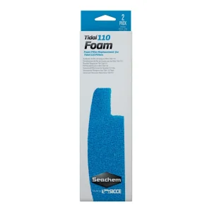 Seachem Laboratories Tidal Foam Sponge For Tidal 110 Filters, Blue, 2 ct