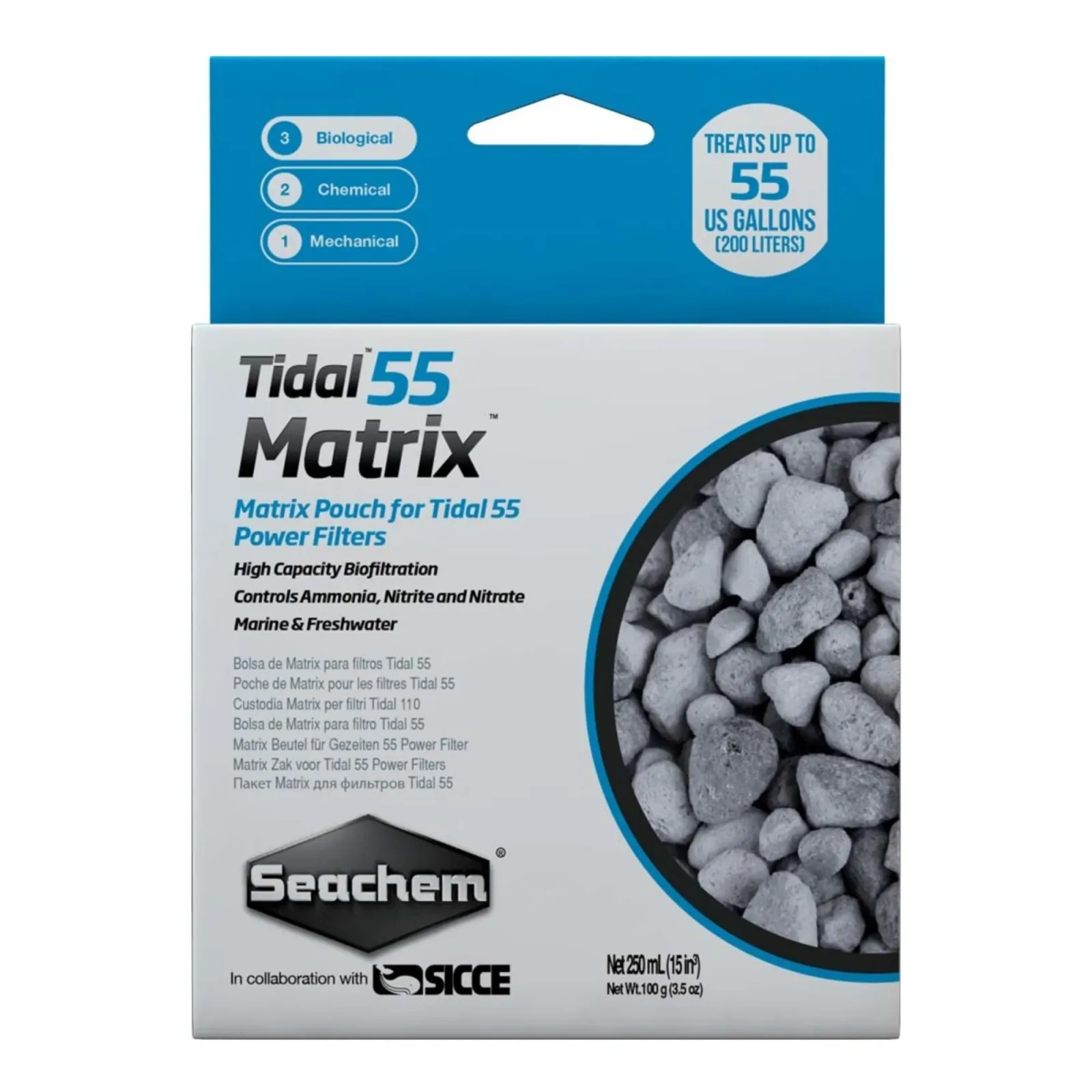 Seachem Laboratories Tidal Matrix Biological Media 250 mL