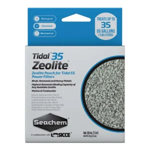 Seachem Laboratories Tidal Zeolite Ammonia and Heavy Metals Binding Media 120 mL