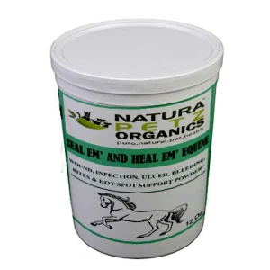 Seal Em And Heal Em Powder Equine* Wound, Infection Ulcer Bite Bleeding & Hot Spot Support*