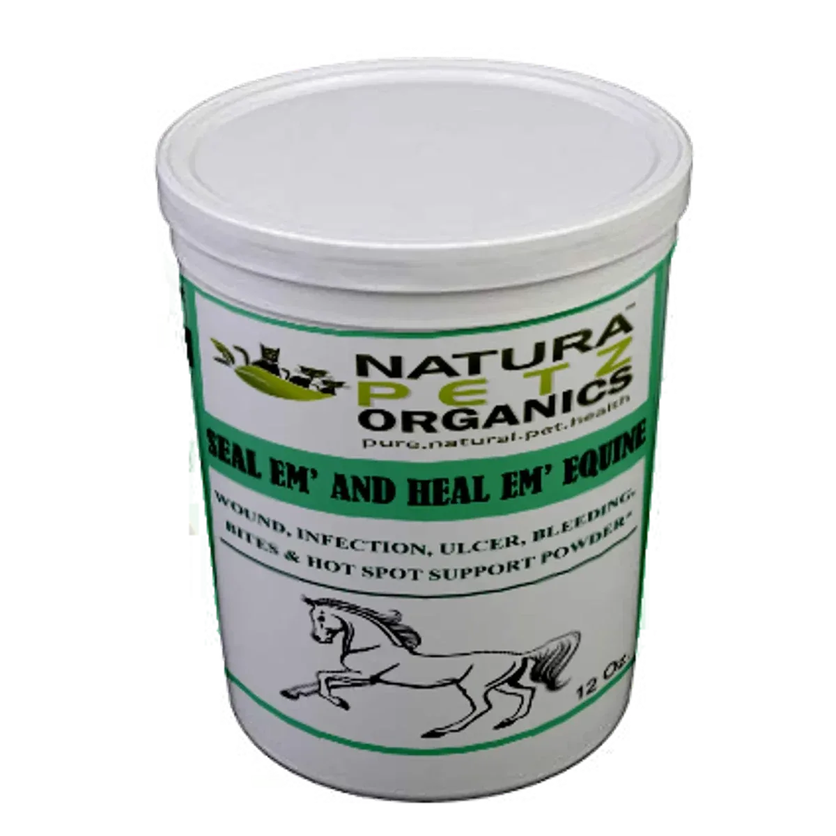 Seal Em And Heal Em Powder Equine* Wound, Infection Ulcer Bite Bleeding & Hot Spot Support* - Image 2