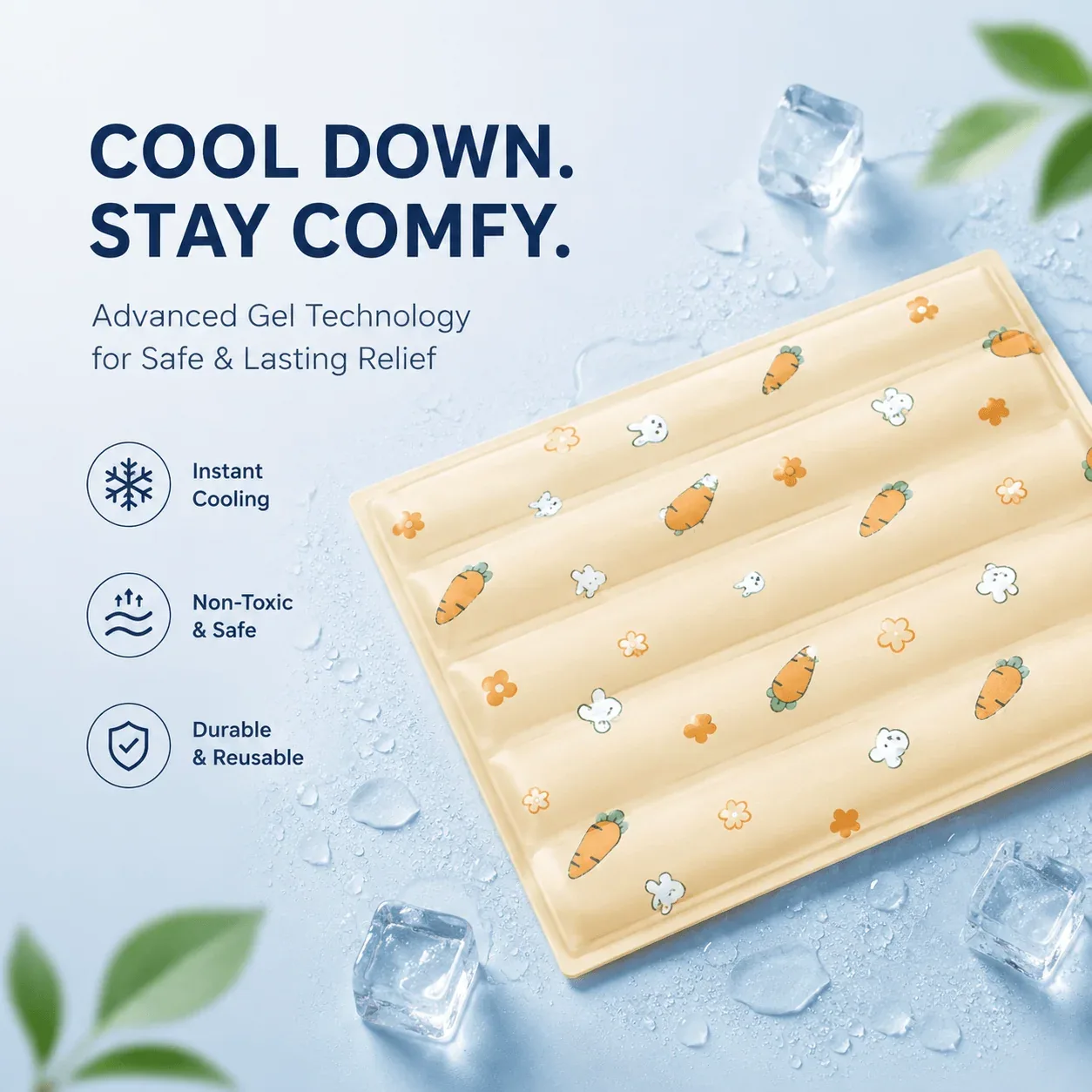 Self-Cooling Pet Mat for Dogs & Cats - Image 2