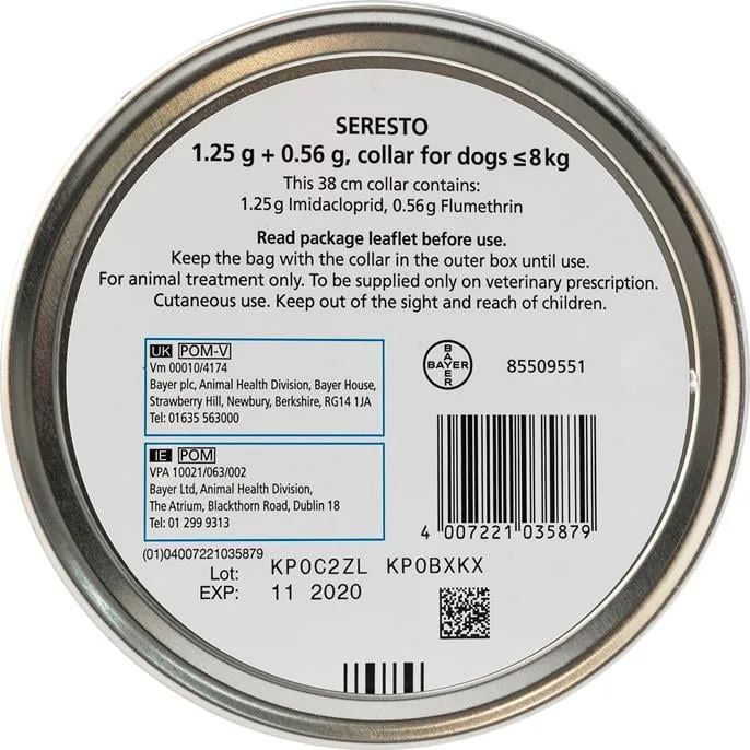 Seresto Flea Collar for Small Dogs - Image 2