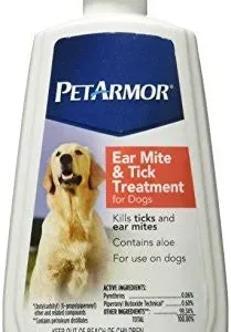 Sergeants Pet Armor Ear Mite and Tick Treatment For Dogs 3z {L-b}