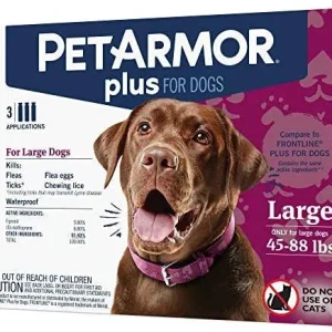 Sergeants Pet Armor Plus Flea and Tick For Dogs 44-88 lbs {L+2}