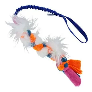Sheepskin Braided Bungee Tug