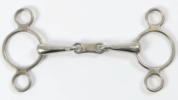 Shires 2 Ring French Link Elevator Gag