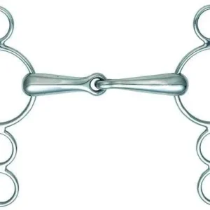 Shires 3 Ring Dutch Gag Bit