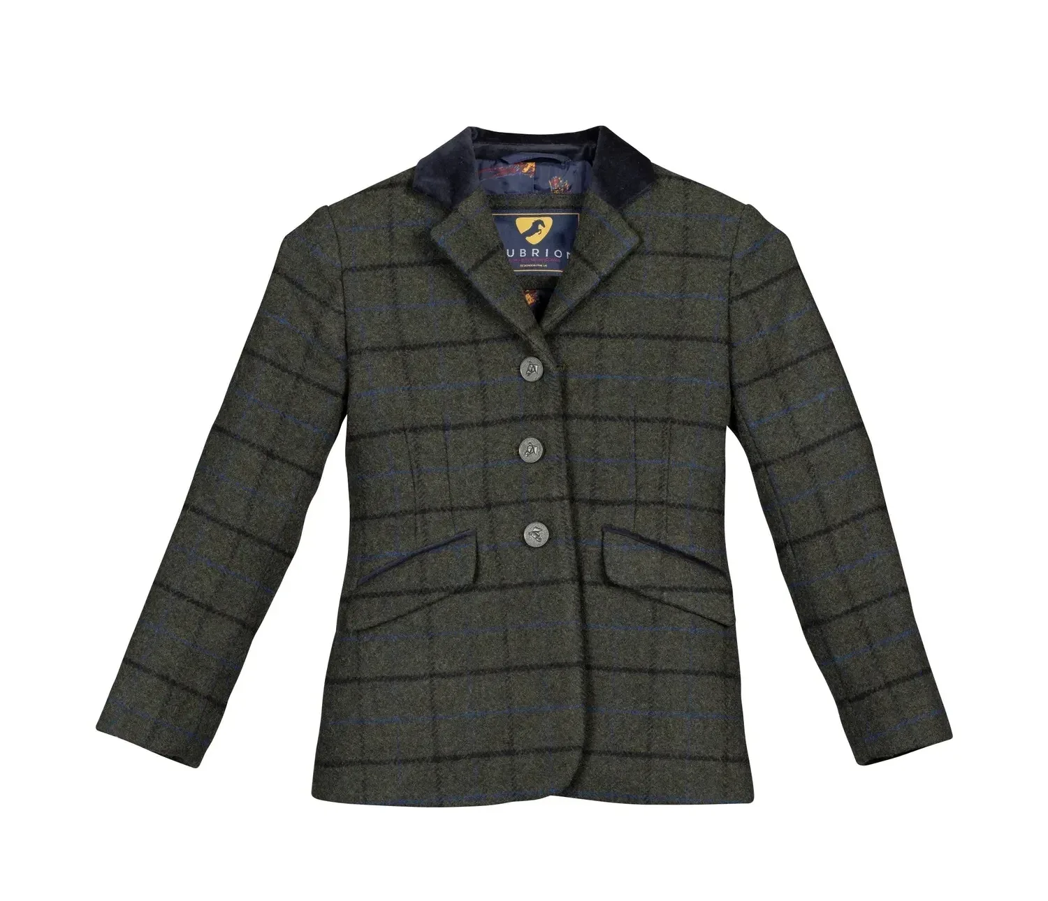 Shires Aubrion Kids Saratoga Tweed Jacket - Image 2