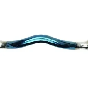 Shires Blue Alloy Mullen Mouth Loose Ring