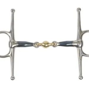 Shires Blue Sweet Iron Full Cheek Lozenge Bit
