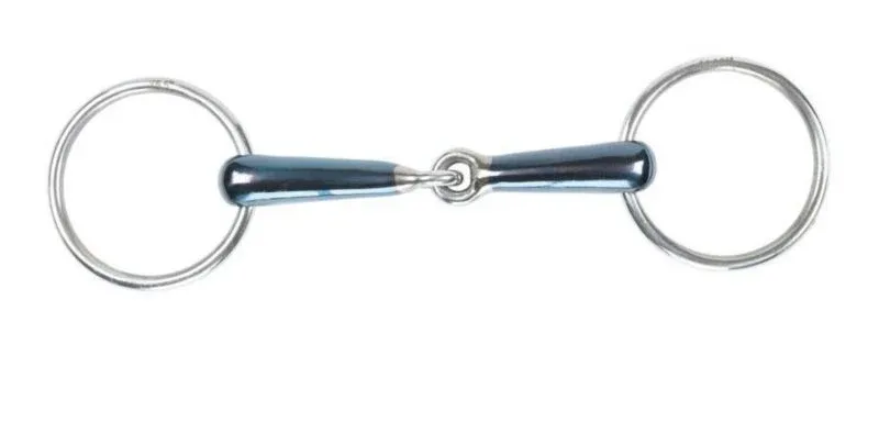 Shires Blue Sweet Iron Hollow Jointed L/Ring - Image 2