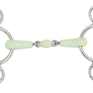 Shires Equikind Peanut Two Ring Gag