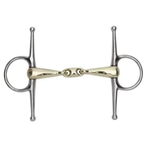 Shires Full Cheek Alloy Bit With Lozenge