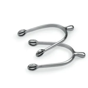 Shires Kids Spurs 1/2 Bk/Wh