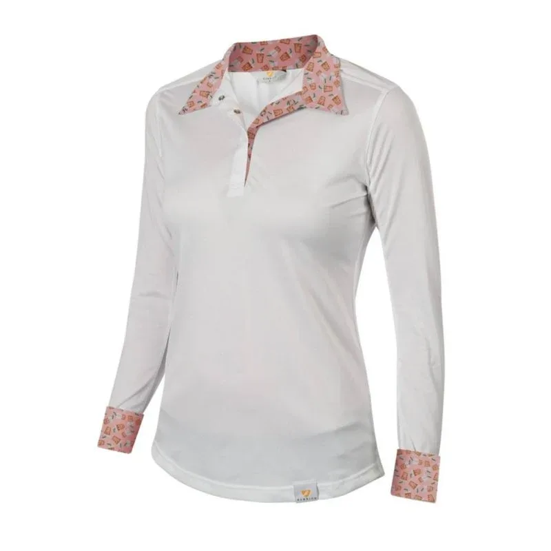 Shires Ladies Equestrian Style LS Shirt - Image 2