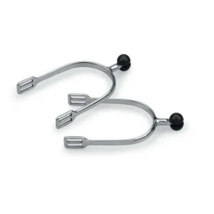 Shires Plastic Ball Spur One Size Steel