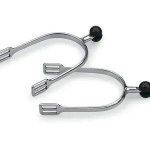 Shires Plastic Roller Ball Spurs Ladies Stainless