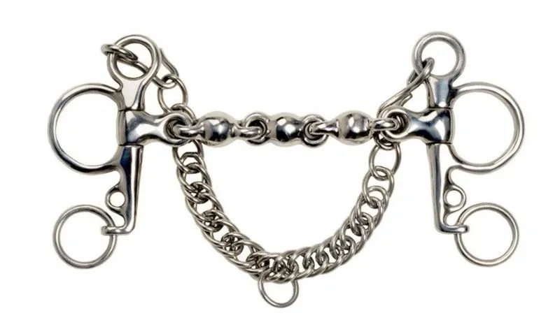 Shires Short Shank Waterford Pelham Bit - Image 2