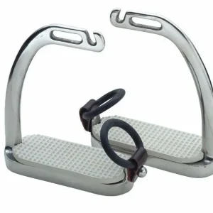 Shires SS Fillis Peacock Stirrup Irons